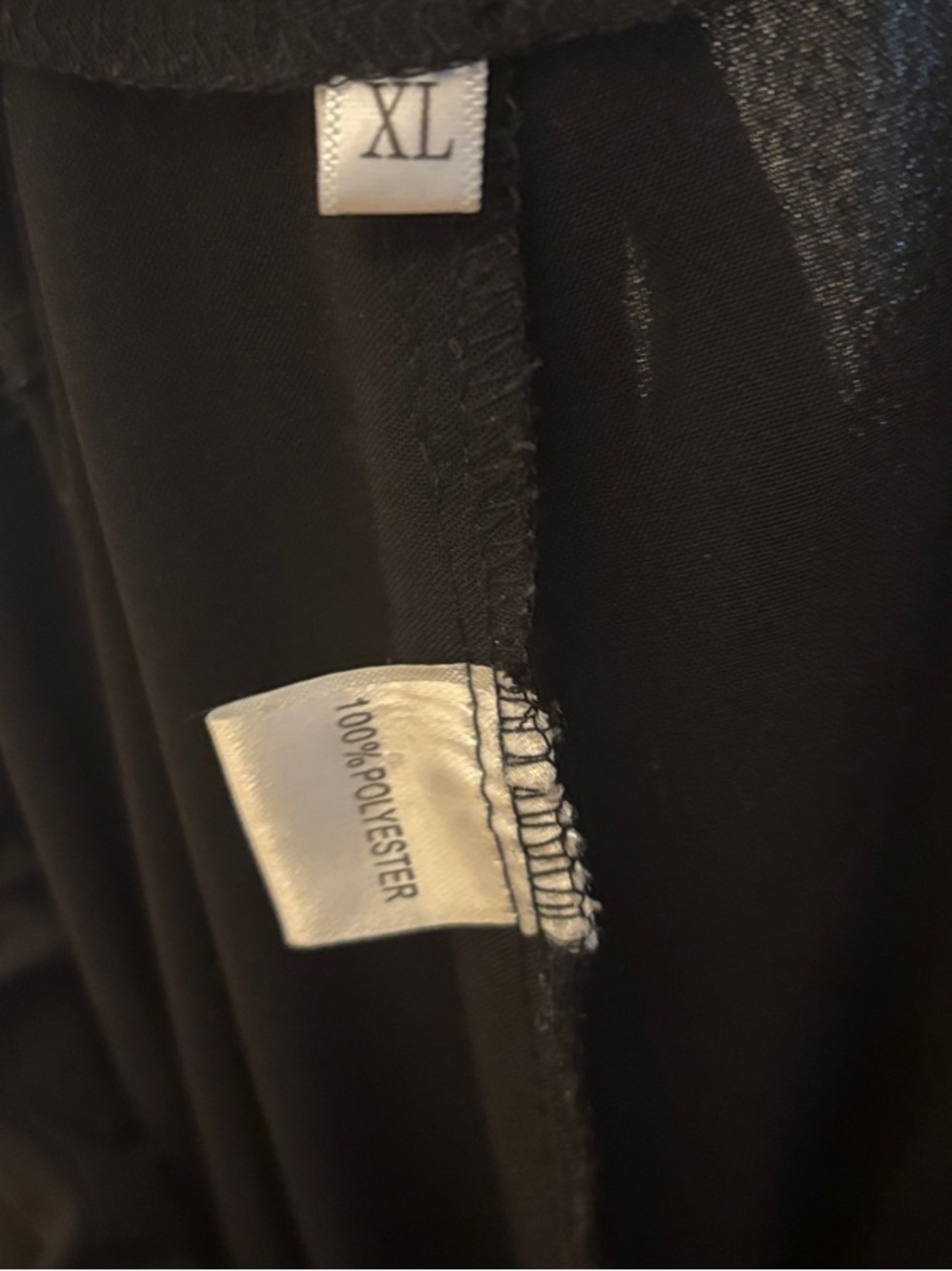 Black Wide-Leg Jumpsuit with Adjustable Straps - Picture 2 of 3